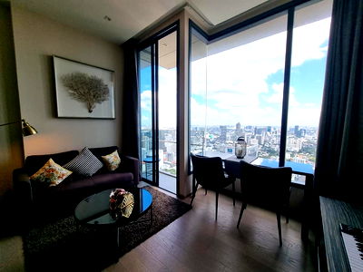 Condos for rent : For Rent Condo THE ESSE ASOKE Building 1, Floor 46,1 bed room, Room size 53 sqm