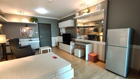 For rent, Stu 33 sq m, fully furnished, 9,500 baht