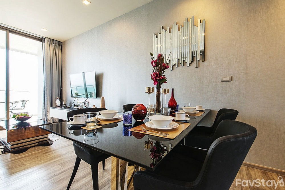 picture Call : 091-459-1951 Condo Baan Plai Haad Pattaya @Wong Amat Beach, 55 sq.m 1 Bedroom 20th floor Sea View, Fully furnished - 4/11