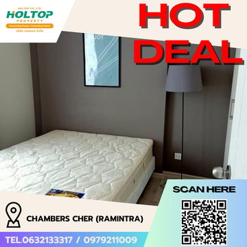 #R5322 Condo for rent CHAMBERS CHER (Ramintra)