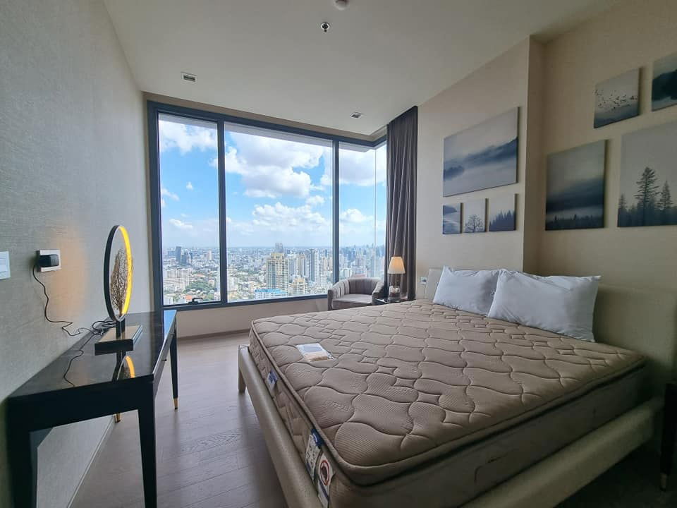 รูป ให้เช่าคอนโด ดิ เอส อโศก อาคาร 1 ชั้น 46 1 ห้องนอน ขนาด 53 ตรม ใกล้ โรงเรียนวัฒนาวิทยาลัย - รูปที่ 3/9