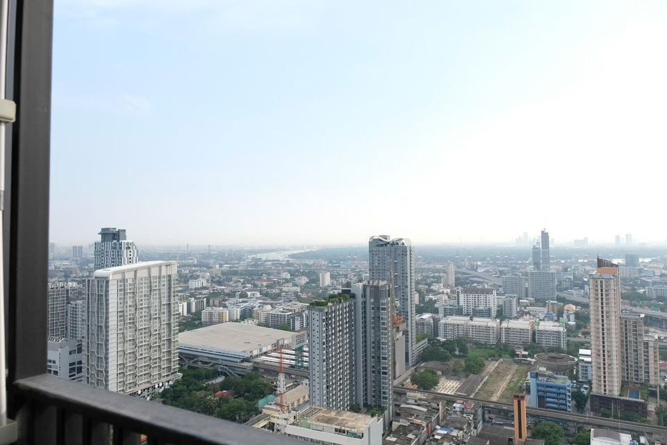 รูป (ว่าง1กันยา68)ให้เช่าKnightsBridge Prime Onnut - 1นอน 32ตรม. ชั้น40 - Line:@hac55 - รูปที่ 6/12