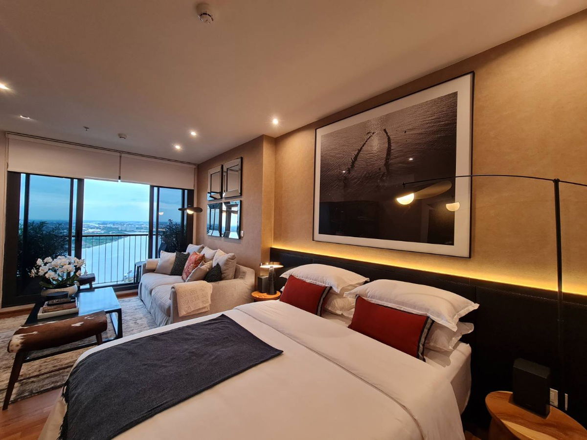 picture 🌊 The Politan Aqua, a riverside condo on the Chao Phraya River, near the MRT, beautiful view, 38th floor, ready to move in 💫 - 1/13