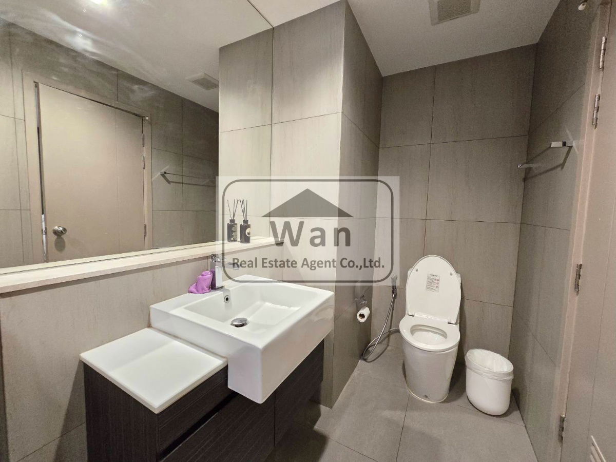 รูป ให้เช่า politan rive แบบ 2 ห้องนอน 52 ตร.ม. วิวสวนและแม่น้ำ ครบพร้อมอยู่ - รูปที่ 10/18