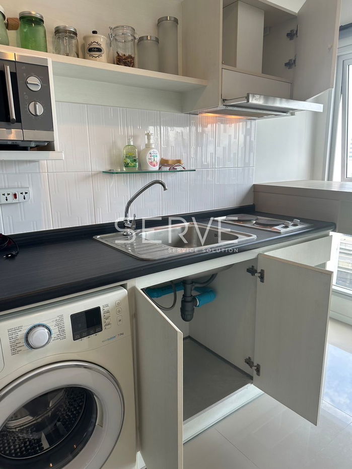 picture 1 Bed Large Room Condo High Rise Good Location MRT Phra Ram 9 400 m. / Condo For Rent-Aspire Rama 9 - 5/13