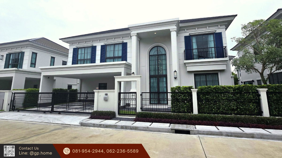 picture Luxury English-Style Home near Mega Bangna, Fully Furnished and Move-In Ready | Setthasiri Bangna KM.10 - 1/13