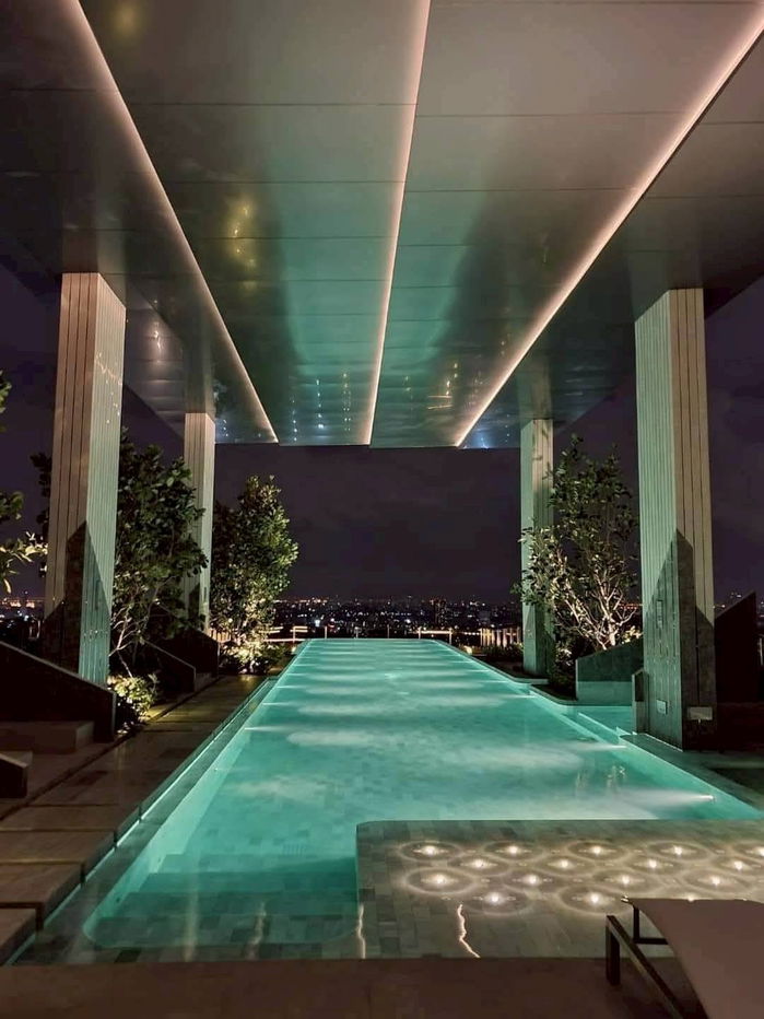 picture WS1632 🌆 For rent! MODIZ Rhyme Ramkhamhaeng, beautiful view, high floor, near MRT, only 80 m., only 13,000 baht/month - 10/17