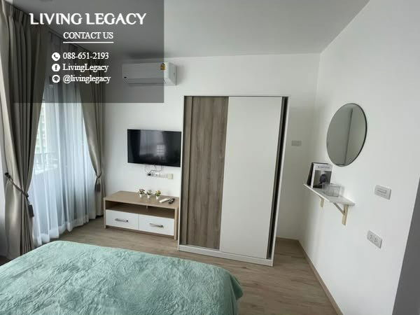รูป SQIOBC ให้เช่าคอนโด The Rich Rama 9 - Srinakarin 26.79 ตร.ม. ชั้น 16 line id : @livinglegacy - รูปที่ 3/6