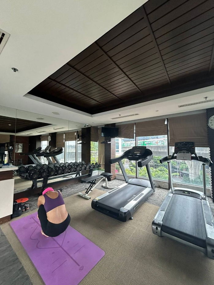 picture Condo for rent, Centric Scene Sukhumvit 64, beautiful room, pool view, next to the BTS. - 2/27