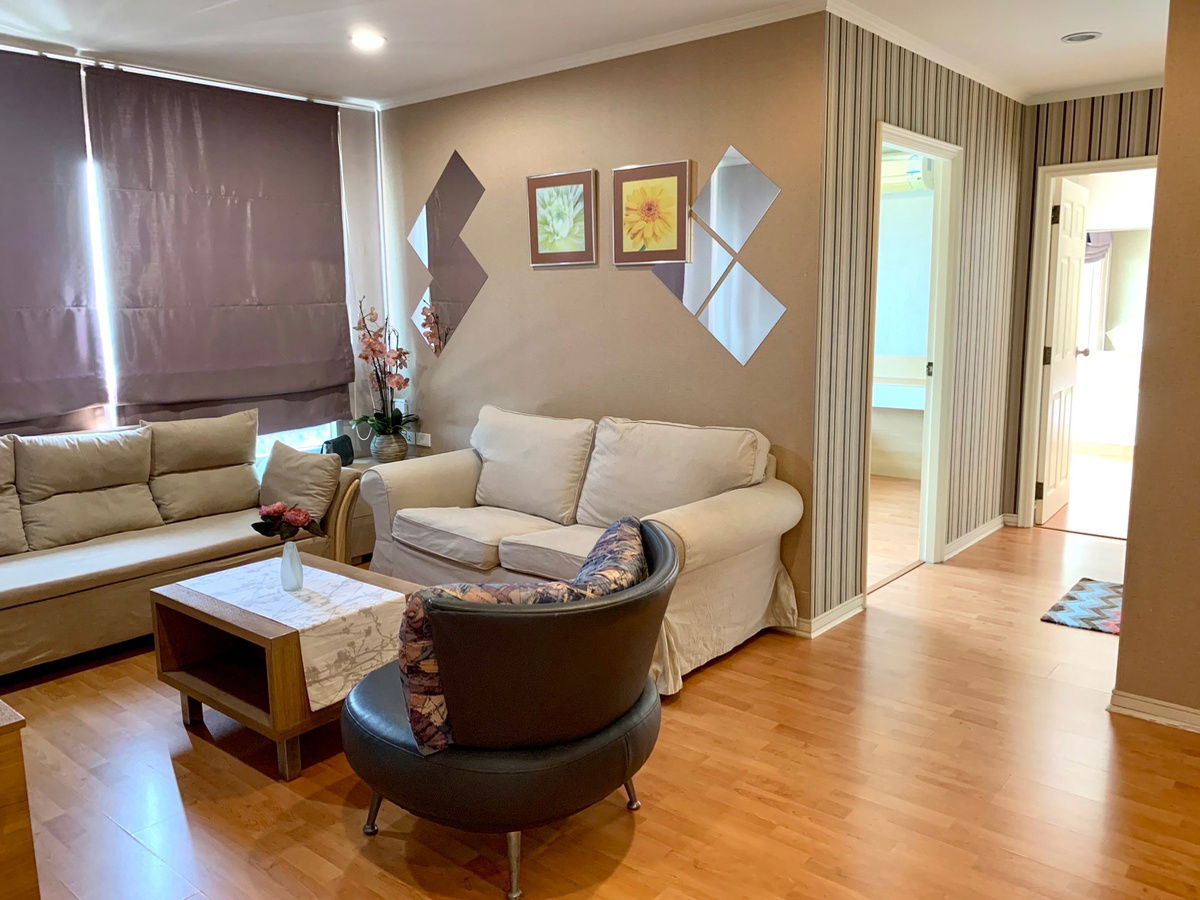 picture For rent: Lumpini Ville Ramkhamhaeng 44 (near BTS Lam Sali Intersection) 2 bedrooms, 2 bathrooms, size 64 sq m. - 3/8