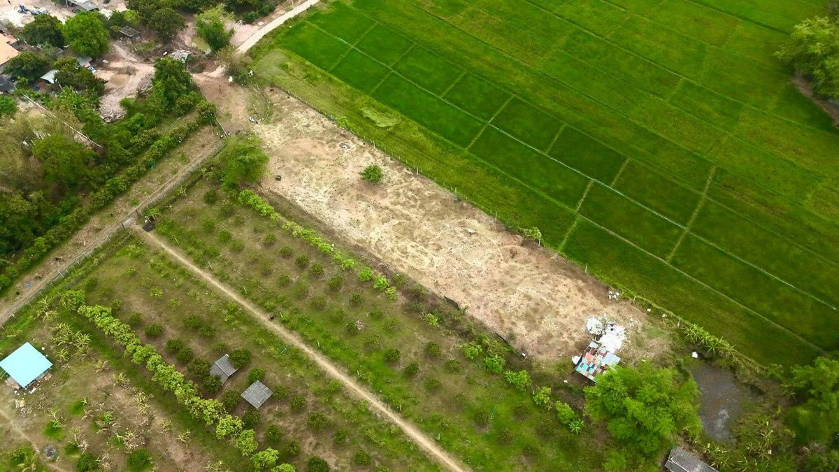 picture Land for sale , near sanpatong hospital 4 km.  - 3/3