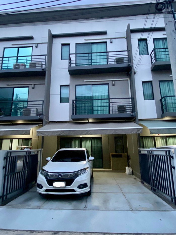 picture Townhouse for rent 📍 Baan Klang Muang Ratchaphruek-Rama 5 📍 3 bedrooms, 3 bathrooms, fully furnished and equipped with electrical appliances - 2/15