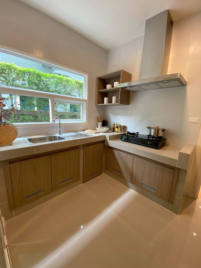 รูป (บ้านพร้อมเฟอร์นิเจอร์ เข้าอยู่ได้ทันที) ขายบ้านแฝดไตล์ญี่ปุ่นใกล้ทางด่วน ศรีสมาน-ดอนเมือง โครงการอณาสิริ สรงประภา - รูปที่ 5/14