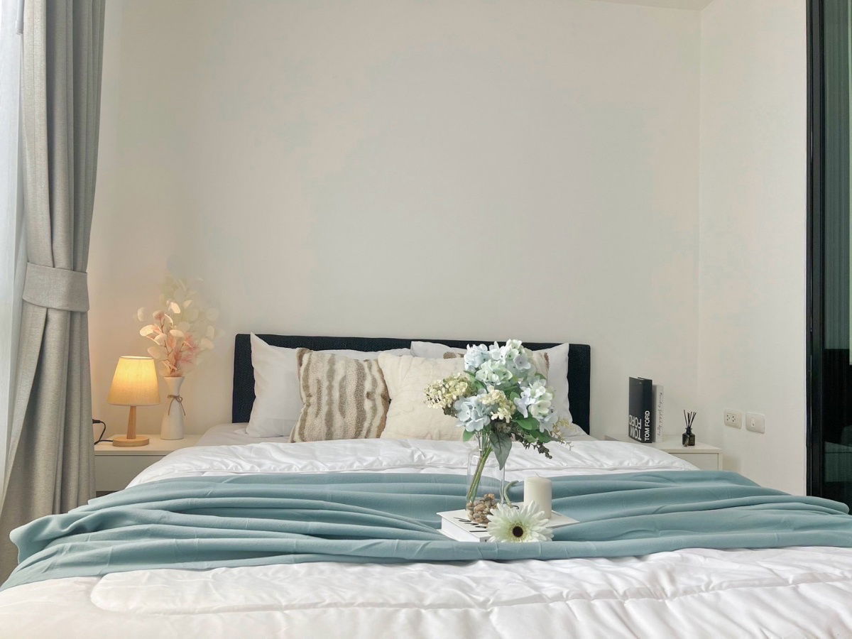 picture P1101 Condo for rent Chewathai Kaset-Navamin, near the university. Kaset and BTS, beautiful room, fully furnished, ready to move in. - 3/13