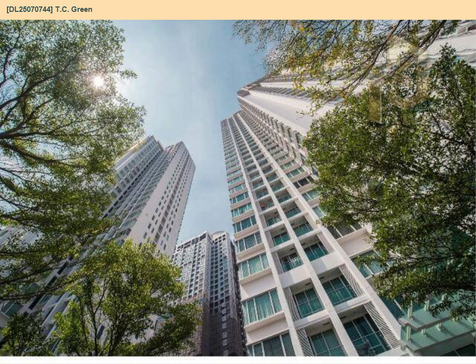 picture DL25070744 Condo for rent, T.C. Green near MRT พระราม 9, ready to move in, call urgently 0656133286 LineID @655ebbvc - 9/9
