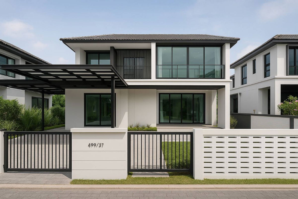picture For sale: Habitia Orbeta house, Hathairat, near Acharn Narong Expressway, Ram Intra. For sale below, appraised... - 1/11