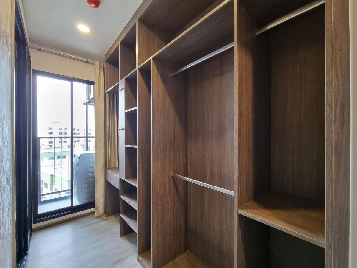 picture WS1642 🌼 Condo for rent: The Origin Ladprao - Bangkapi, room with Walk-in Closet, only 13,000 baht/month. - 5/10