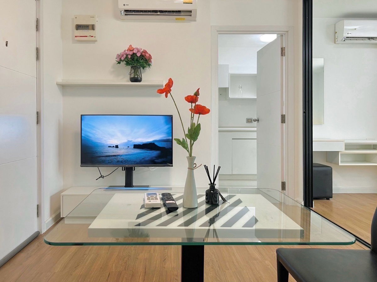 picture P1101 Condo for rent Chewathai Kaset-Navamin, near the university. Kaset and BTS, beautiful room, fully furnished, ready to move in. - 5/13