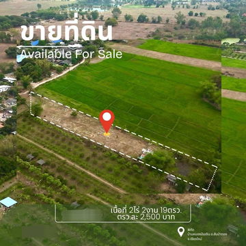 Land for sale , near sanpatong hospital 4 km. 