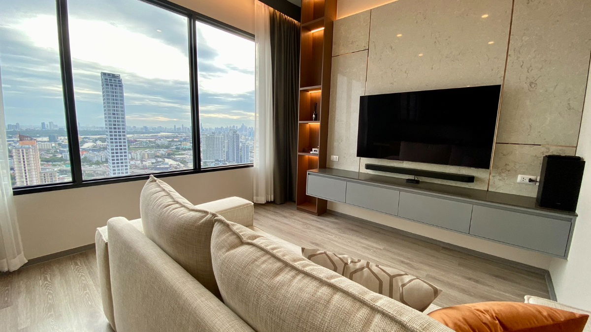 picture Room for rent, 2 bedrooms, 2 bathrooms, 55 sq m., 38,000 baht, ready to move in, KnightsBridgePrime On Nut - 13/31