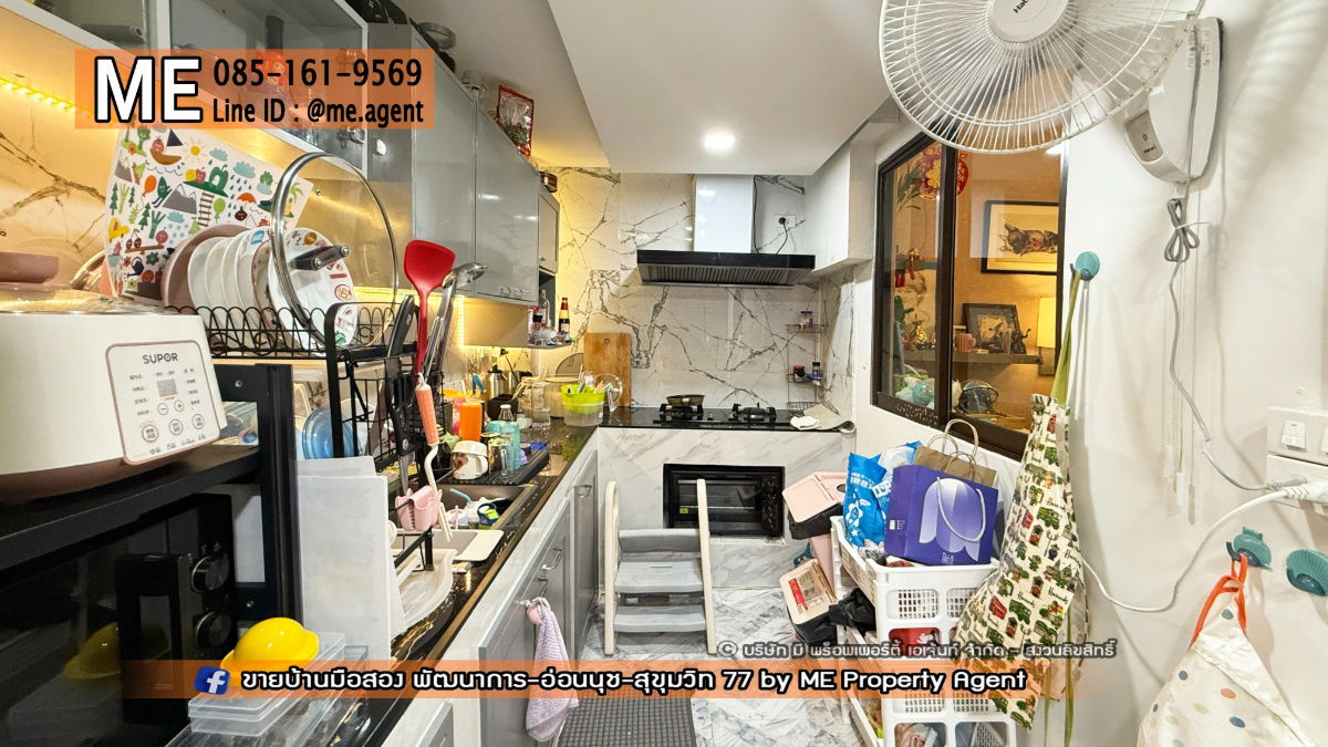 picture For Sale 2-Storey Townhouse Pruksa Ville 73, Pattanakarn 38, Good decoration, Close to Ekkamai - Thonglor - Sukhumvit, call 064-954-9619 (TA67-18) - 10/19