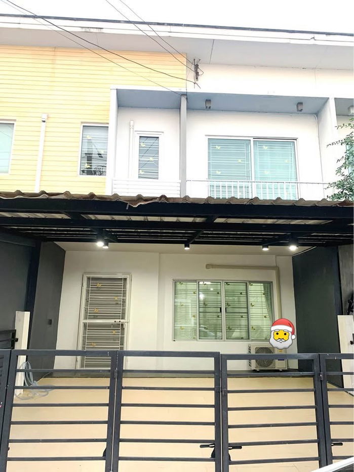 รูป 🏡 ทาวน์โฮม The Connect 20 วัชรพล 💥ให้เช่าเพียง 17,000 บาท/เดือน (รวมค่าส่วนกลางแล้ว) 📍ถนนเพิ่มสิน สายไหม - รูปที่ 1/10