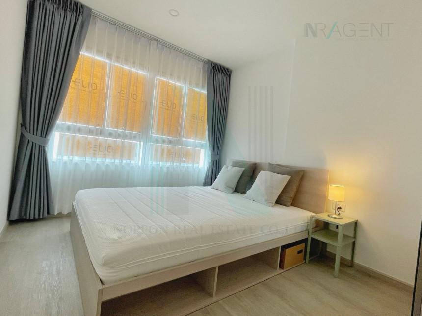 รูป ให้เช่าคอนโด เอลลิโอ สาทร-วุฒากาศ อาคาร ฺB ชั้น 24 1 ห้องนอน ขนาด 31.00 ตรม ใกล้ The Quarter วุฒากาศ - รูปที่ 3/8