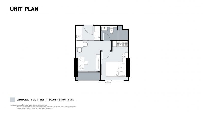 รูป ขายดาวน์ Xim Condo ชั้น 12 วิวสะพานภูมิพล ใกล้รถไฟฟ้าสายสีม่วง - รูปที่ 12/20
