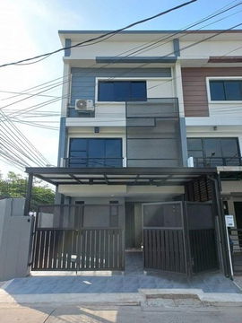 P34 ให้เช่าทาวน์โฮม 3 ชั้น ดีไลท์อารียา ซอยลาดปลาเค้า72 