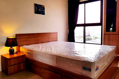 Condos for rent Sarasas Witaed Minburi School : WS1640 📍Asakan City Ramkhamhaeng, next to the MRT Orange Line (Keha Ram), only 13,000 baht/month