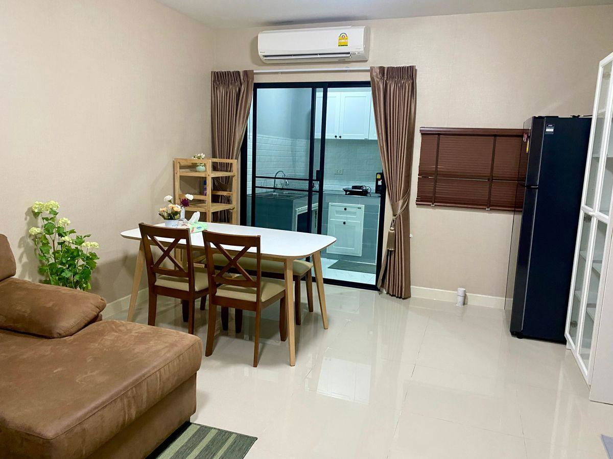 picture Townhouse for rent 📍 Baan Klang Muang Ratchaphruek-Rama 5 📍 3 bedrooms, 3 bathrooms, fully furnished and equipped with electrical appliances - 13/15