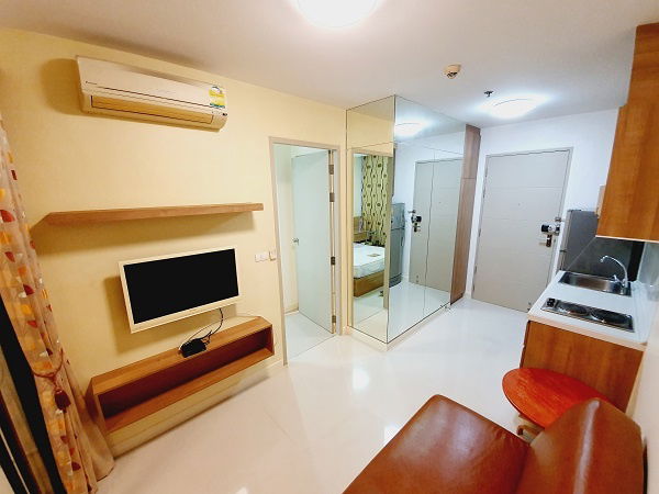 รูป 🔔New🔔 ให้เช่าห้องตกแต่งใหม่ มีอ่างอาบน้ำ ชั้น 21 ไม่มีตึกบัง Ideo Mix Sukhumvit 103 - รูปที่ 2/19
