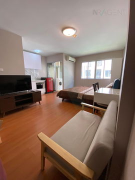 🚩 For rent, Lumpini Condo Town Ramintra - Laksi STUDIO, 4th floor, Building D1, near Central Ramintra.