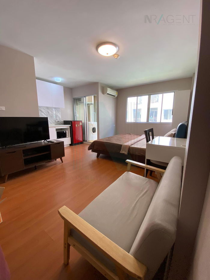 picture 🚩 For rent, Lumpini Condo Town Ramintra - Laksi STUDIO, 4th floor, Building D1, near Central Ramintra. - 1/8