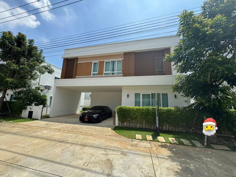 🔑 RENT / SALE บ้านเดี่ยว MODEN บางนา-เทพารักษ์ (บางบ่อ) จาก AP 🏡 หลังใหญ่ สวยใหม่ พร้อมอยู่ หน้าโครงการ ใกล้คลับเฮาส์