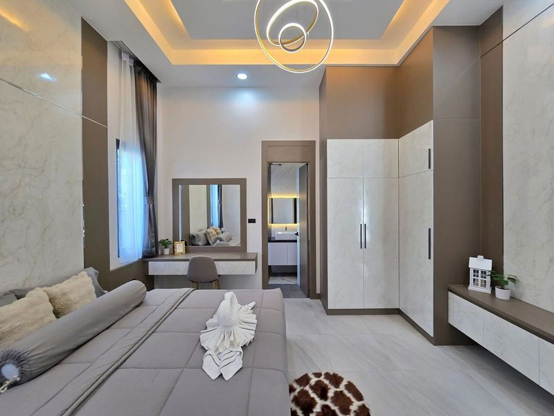 picture Brand new pool villa for sale near Map Prachan Reservoir. Good price. Great location. - 10/16