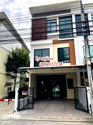 เช่าทาวน์โฮม ม.ศรีปทุม : ให้เช่า ทาวน์โฮม 3 ชั้น ห้องมุม อยู่ วิภาวดี60