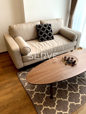 Condos for rent : Special Floor to Ceiling 3.6 m. 2 Beds Unit with Bathtub Close to BTS Phrom Phong 500 m. / For Rent-Noble BE33