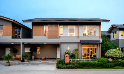 Twin houses for sale Sirindhorn International Institute of Technology (SIIT) : Anasiri Bangkok – Pathumthani 2 | Japanese-Inspired Single & Twin Homes – Fully Furnished & Ready to Move In