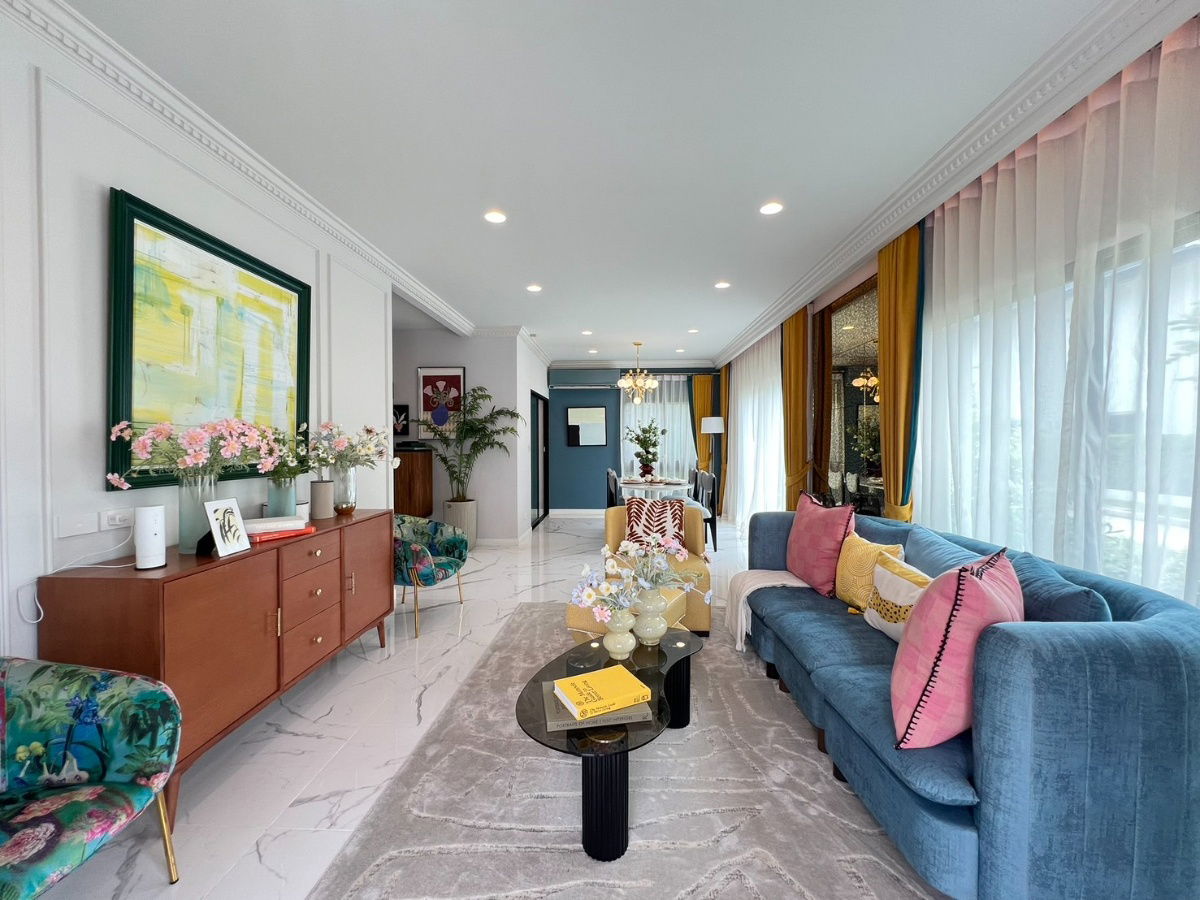รูป 🏡💎 ขายบ้านตัวอย่างเศรษฐสิริ พหลโยธิน-สายไหม (แปลงมุม) Modern Classic แต่งครบ พร้อมอยู่ ใกล้คลับเฮ้าส์! - รูปที่ 2/21