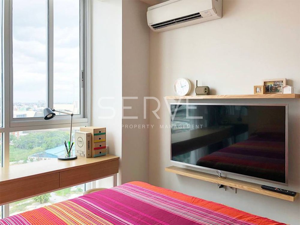 picture Corner Unit 1 Bed Nice & Bright on High fl. 15+ (Unblock View) Next to MRT 80 m. / Condo For Rent-Noble Revolve Ratchada 1 - 5/11