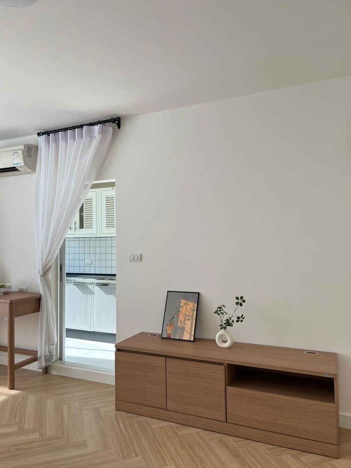 picture S319 📍For sale, MUJI style, Dcondo Ramkhamhaeng 64 | Near BTS Lam Sali 800 m., only 1.85 million baht - 8/14