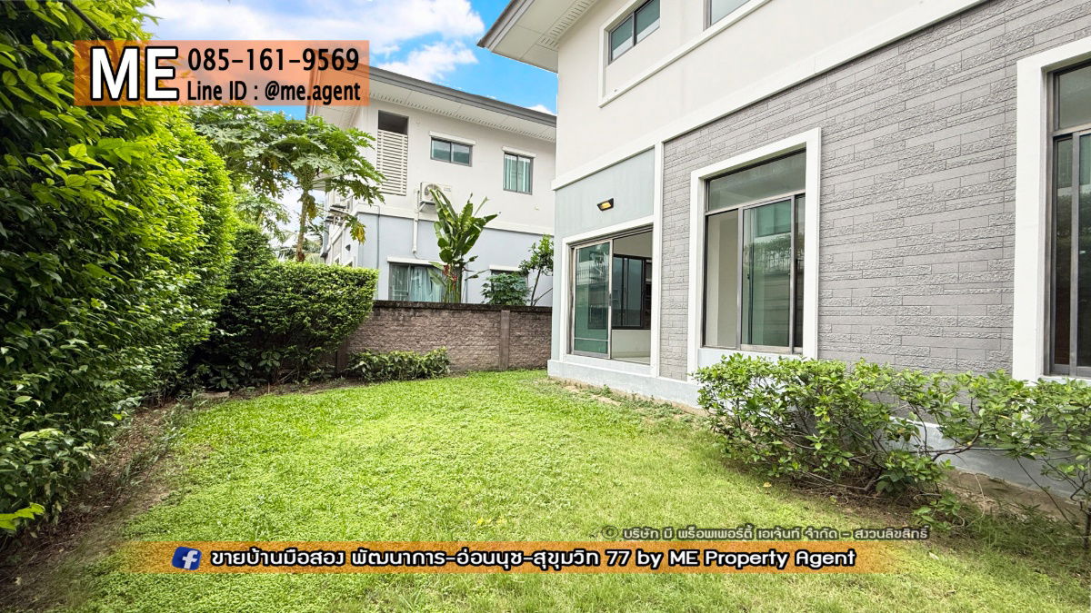 picture 𝐍𝐄𝐖! 𝐅𝐨𝐫 𝐒𝐚𝐥𝐞 Single House THE PALM Patthanakarn 38, new project, peaceful, prime location, On Nut - Sukhumvit, call 085-161-9569 (BI11-83) - 5/25