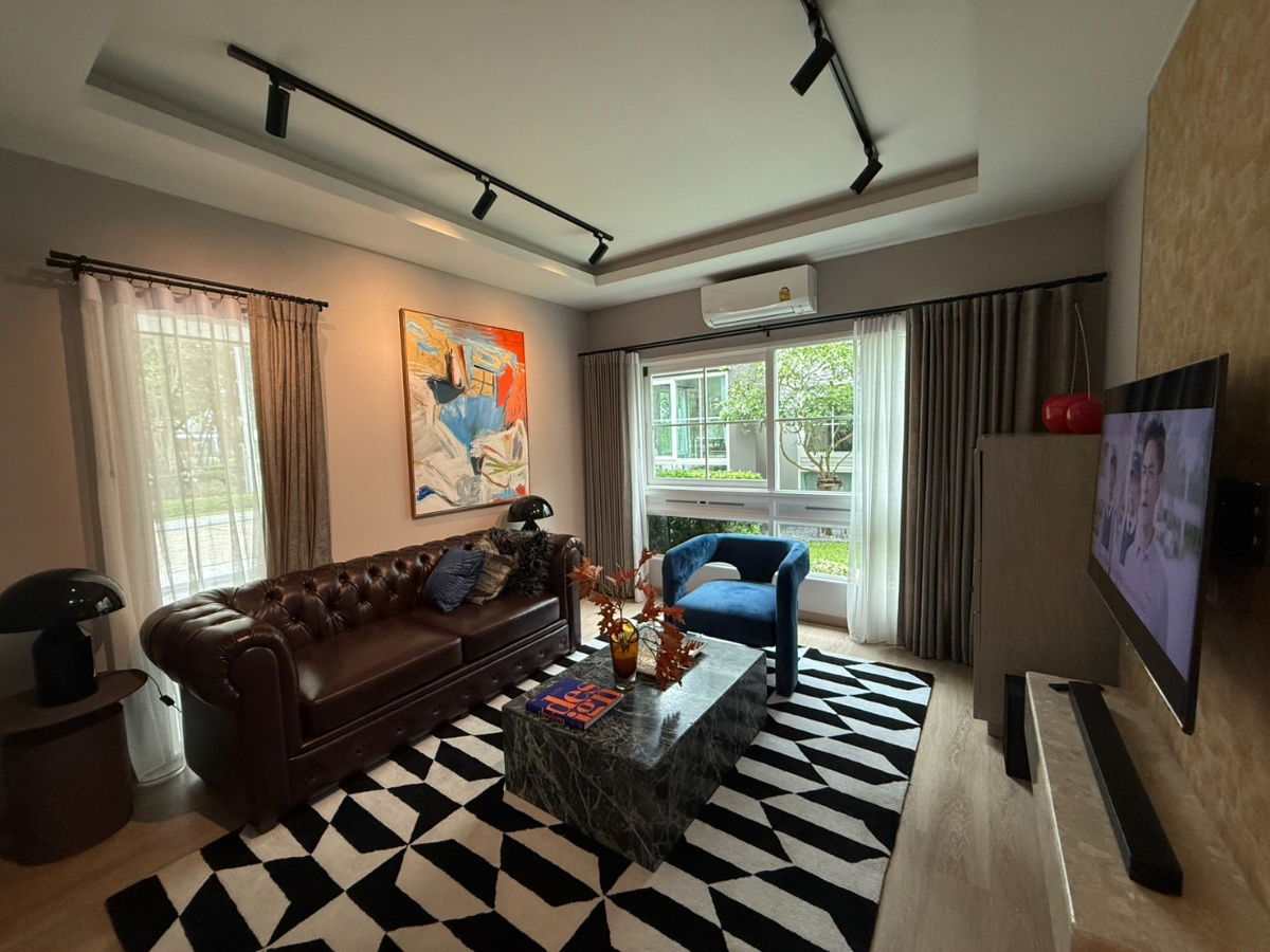 picture For sale, decorated house, ready to move in, Ratchaphruek New Road, Saransiri Ratchaphruek 346, ready to move in house project from Sansiri. - 4/4