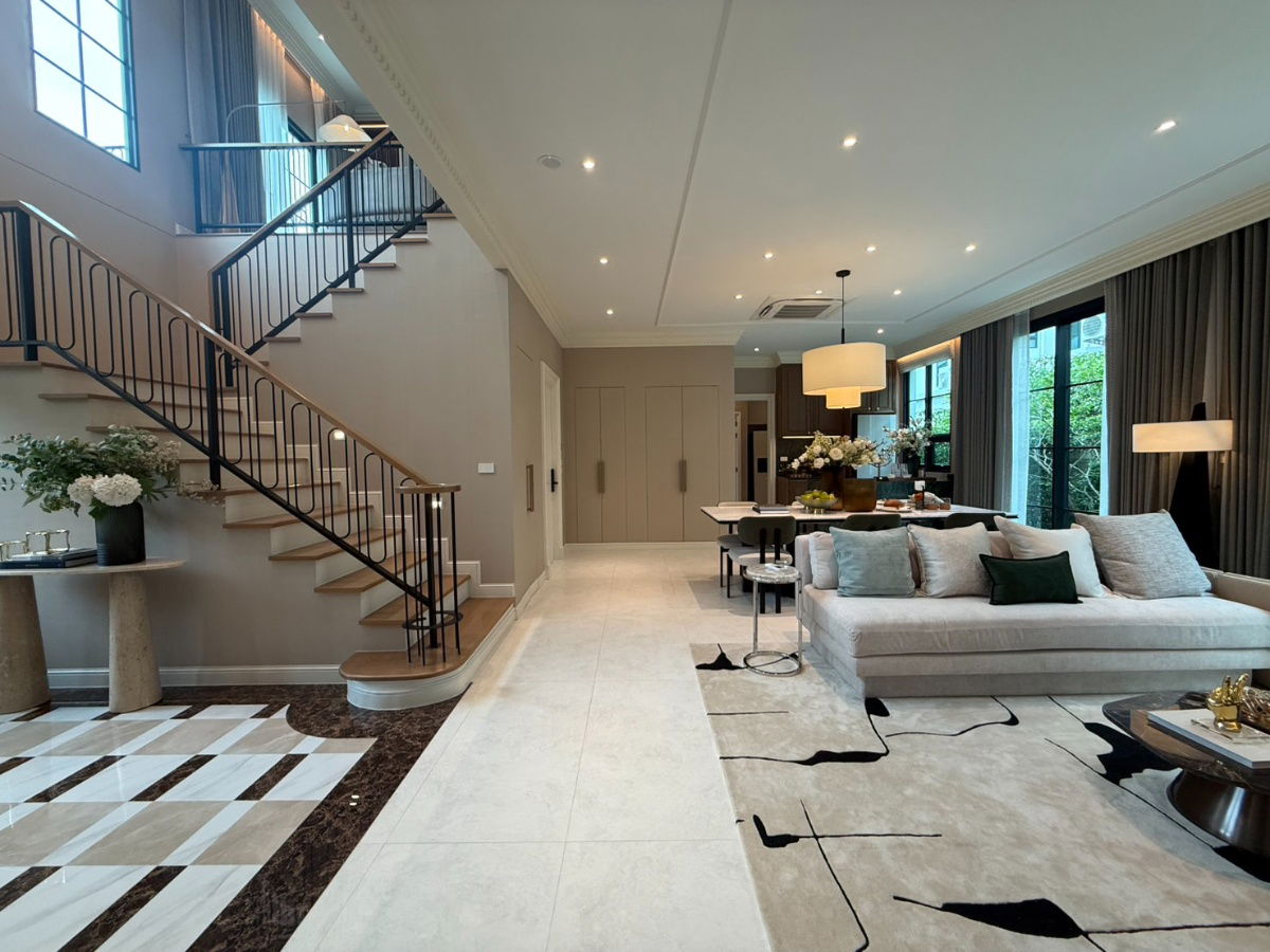 picture ✨ Luxury Home for Sale – Fully Furnished Just bring your suitcase! 🧳  Narinsiri Rama 9 – Krungthep Kreetha, A premium luxury residence by Sansiri. - 4/16