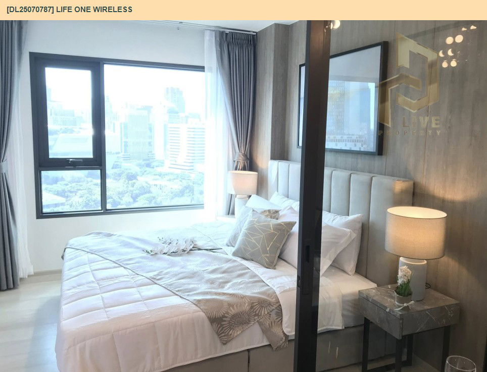 picture DL25070787 Condo for rent, Life One Wireless near BTS Ploen Chit, ready to move in, call urgently 0656133286 LineID @655ebbvc - 3/14