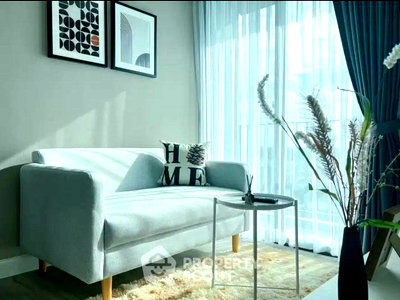 คอนโดให้เช่า : คอนโด 1-ห้องนอน ที่ เมโทร ลักซ์ ริเวอร์ฟรอนท์ ใกล้ MRT สะพานพระนั่งเกล้า (ID 1865623)