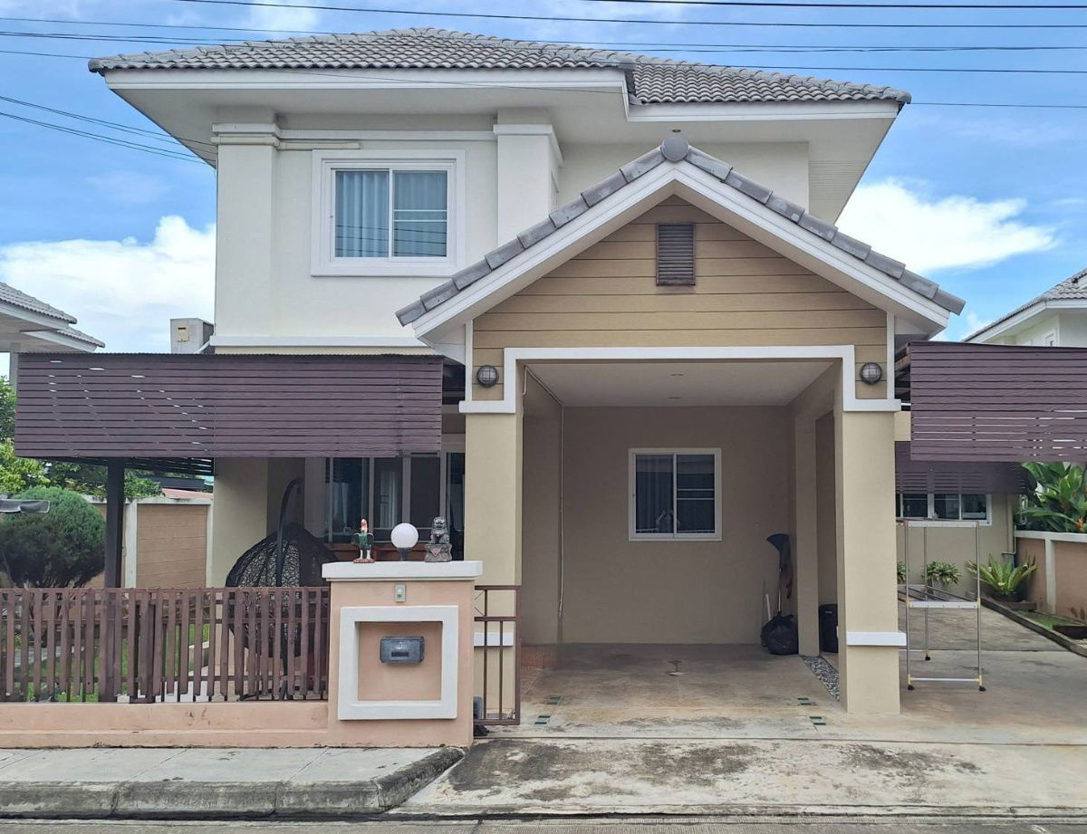 รูป ขายบ้านเดี่ยวโครงการลากูนน่าโฮม เฟส 10เนื้อที่ 72.10 ตร.ว. 3 ห้องนอน 2 ห้องน้ำ ราคาเพียง ล้านบาท  พร้อมอยู่ พร้อมเฟอร์และเครื่องใช้ไฟฟ้า  - รูปที่ 2/58