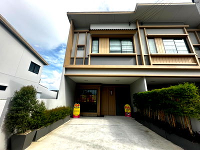 ทาวน์โฮม ดรีมเวิลด์ : ขายบ้านสิริเพลส รังสิต คลอง 2 บ้านใหม่สไตล์ญี่ปุ่น บ้านตัวอย่างพร้อมอยู่ จากโครงการแสนสิริ