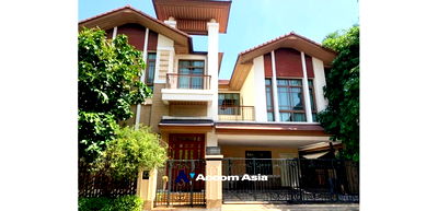 เช่าบ้านเดี่ยว ถนนพระราม 4 : 🔼🔽 AccomA 📩 Detached house with classic wood decor and large kitchen (13001872)
